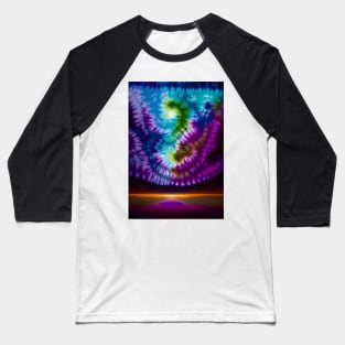 Tie-Dye Horizon Baseball T-Shirt